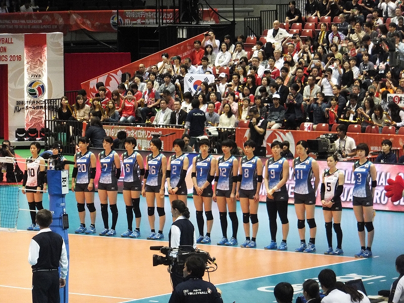 全日本女子バレーボール代表チーム：リオデジャネイロオリンピック最終予選
