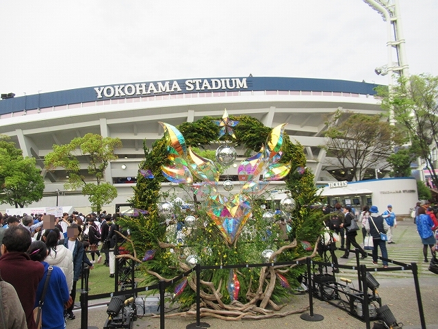 横浜スタジアム：ガールズフェスティバル2017の様子