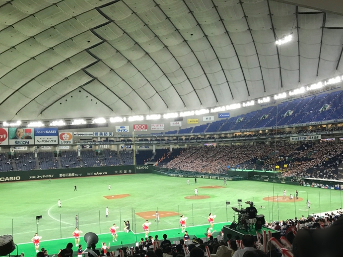 都市対抗野球準決勝の様子2017東京ドーム