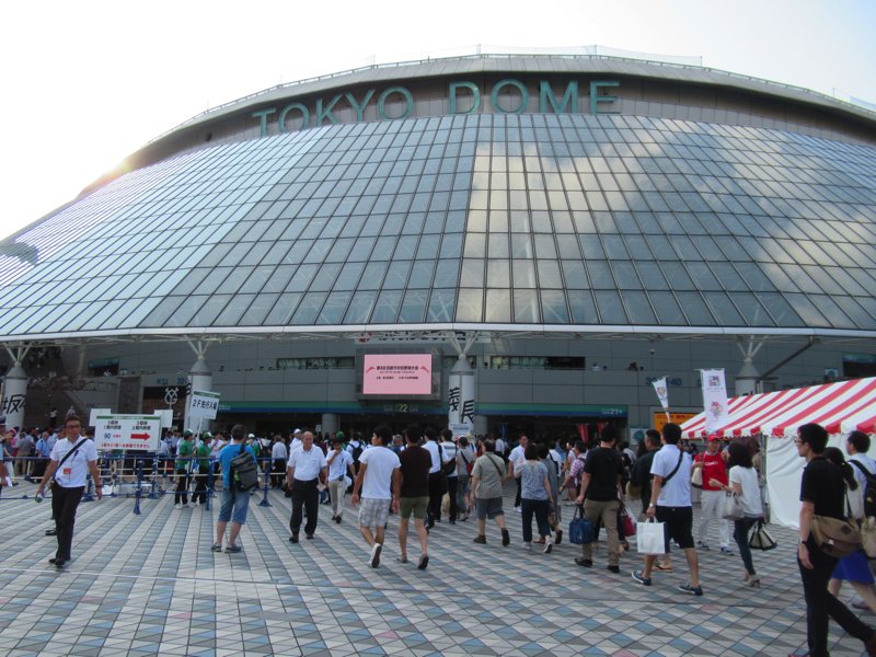 都市対抗野球：東京ドームの様子