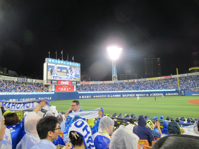 横浜スタジアム内野FB席３塁側からの景色：ビュー